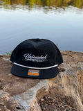 Black Richardson Outdoors Basic Embroidered Rope Hat