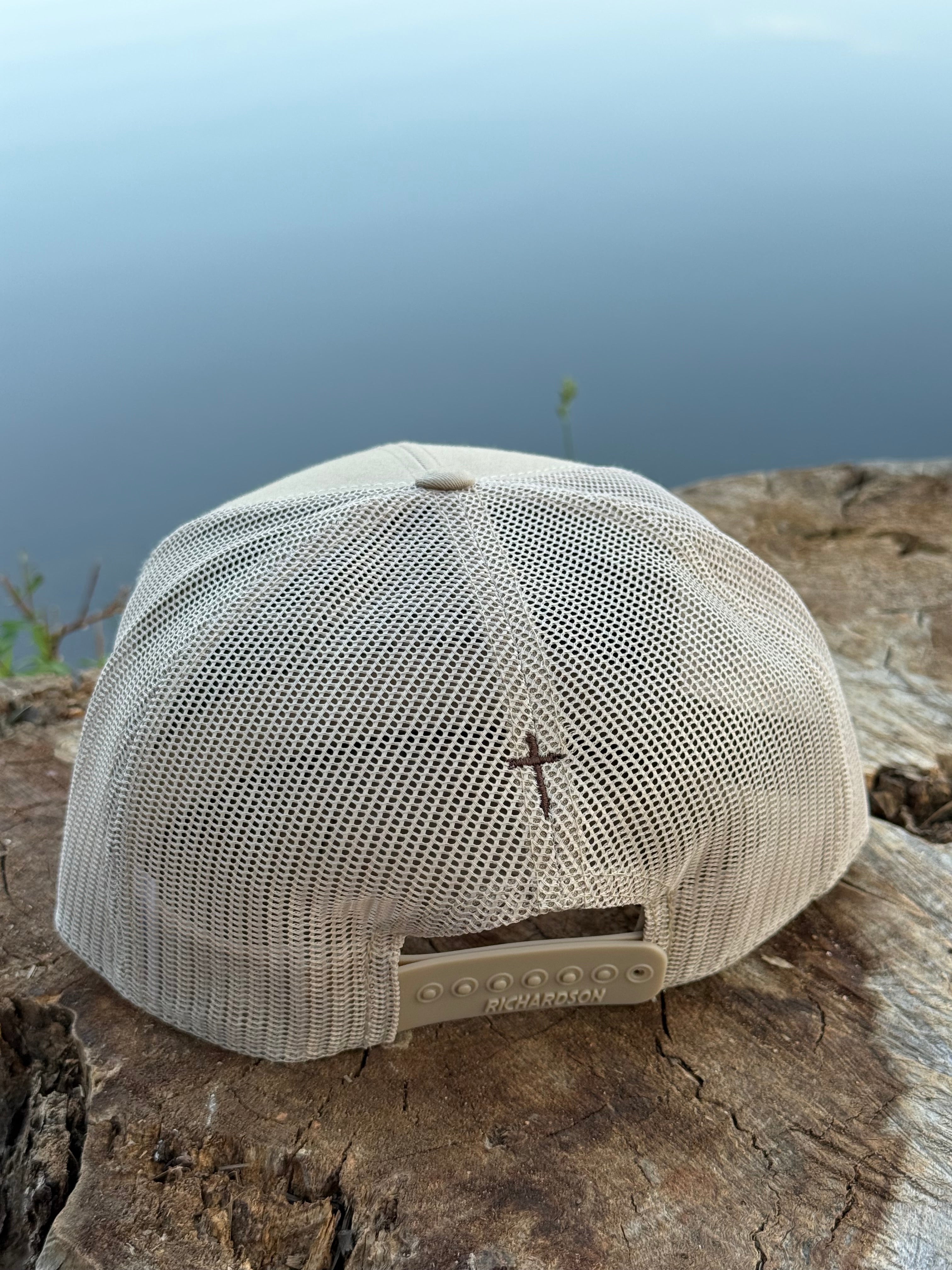 Richardson 168 7 Panel Basic logo Hat