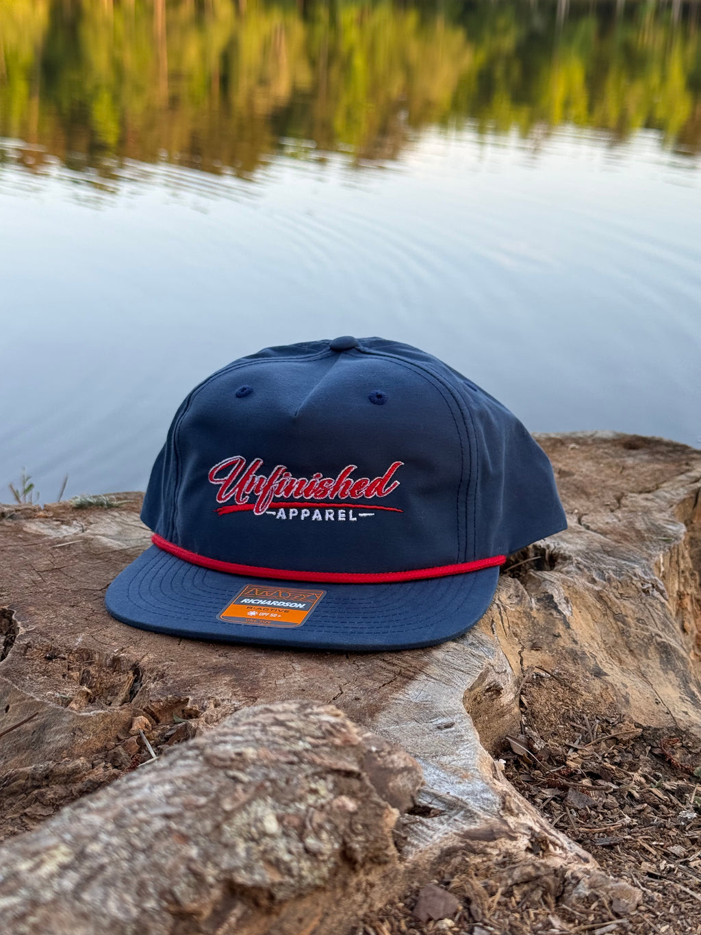 Navy Richardson Outdoors Basic Rope Hat