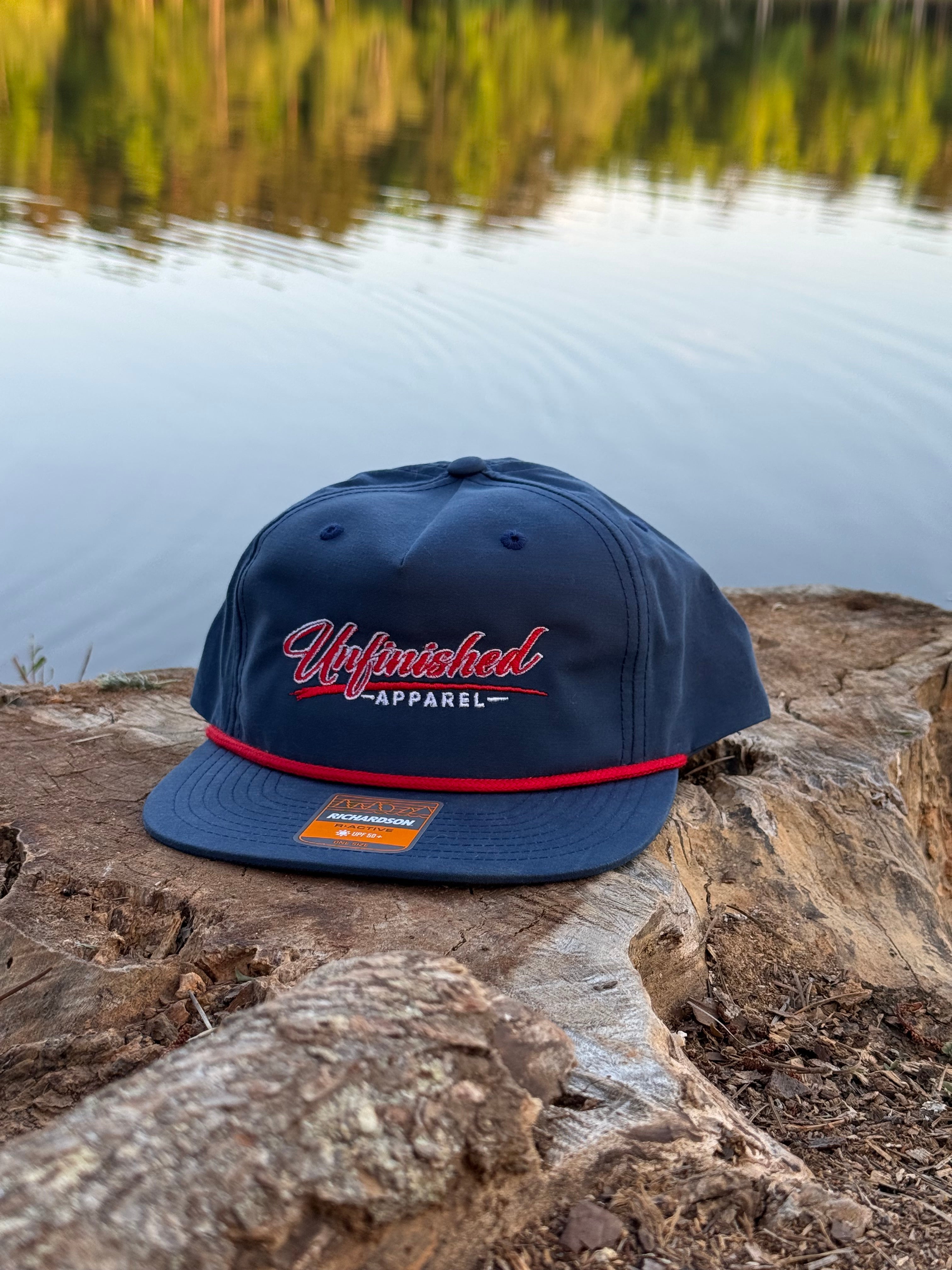 Navy Richardson Outdoors Basic Rope Hat