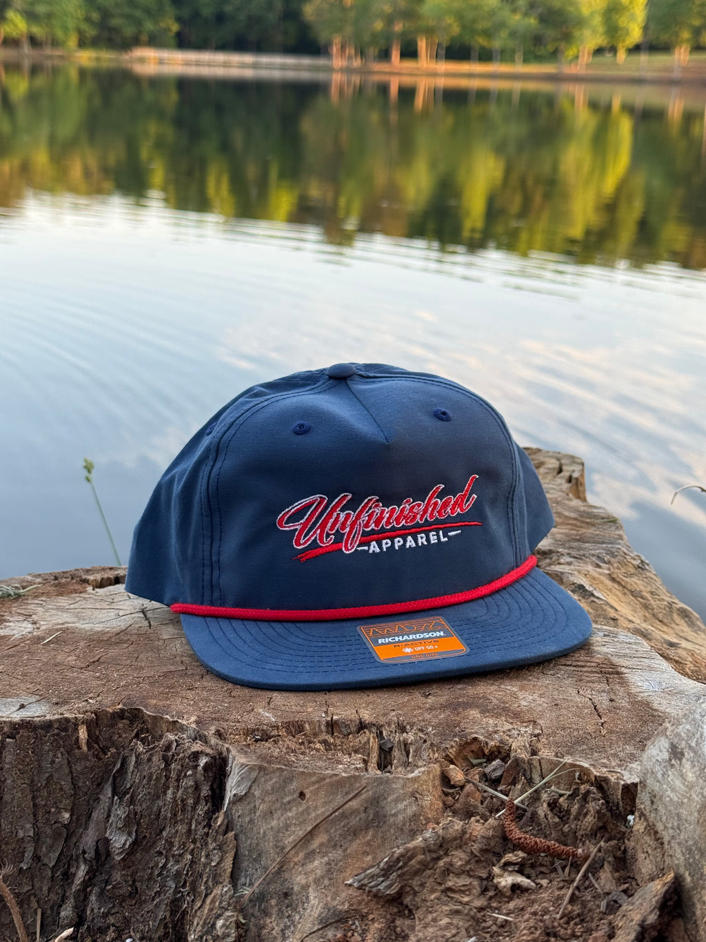 Navy Richardson Outdoors Basic Rope Hat