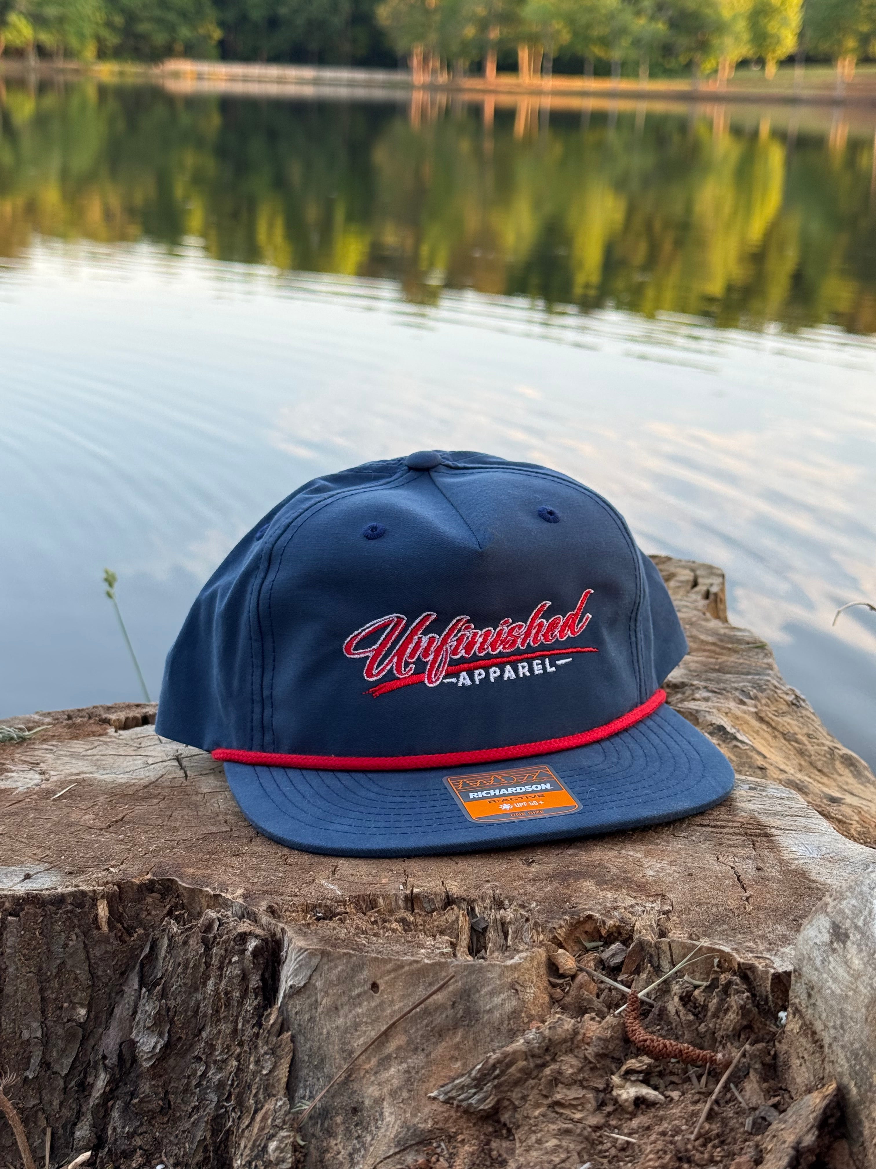Navy Richardson Outdoors Basic Rope Hat