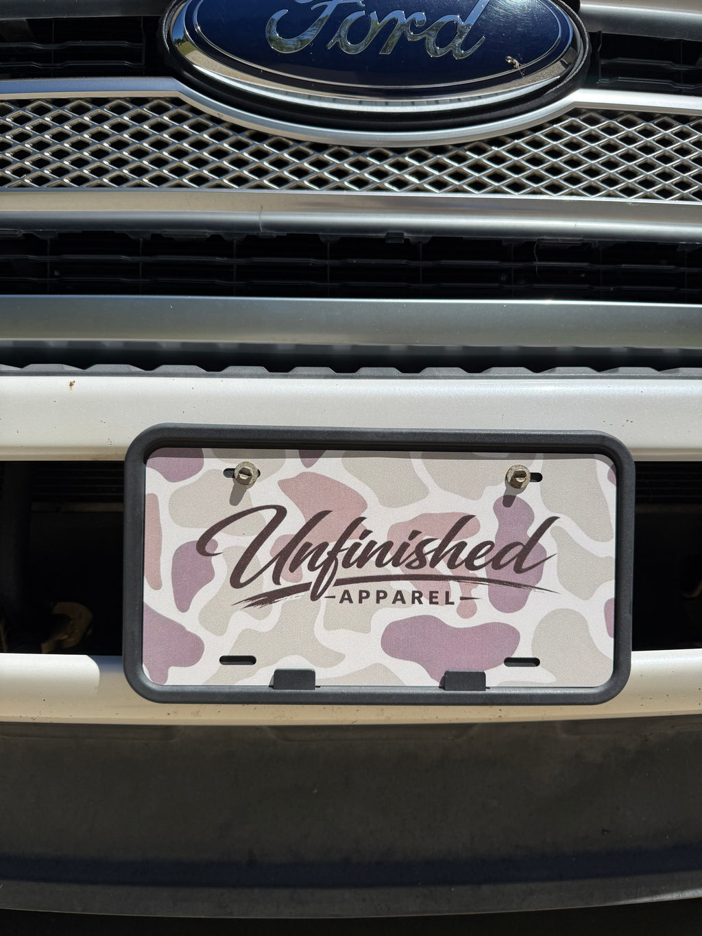 Basic Duck Camo License Plate (Pre-order)