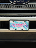 Retro Aluminum License Plate