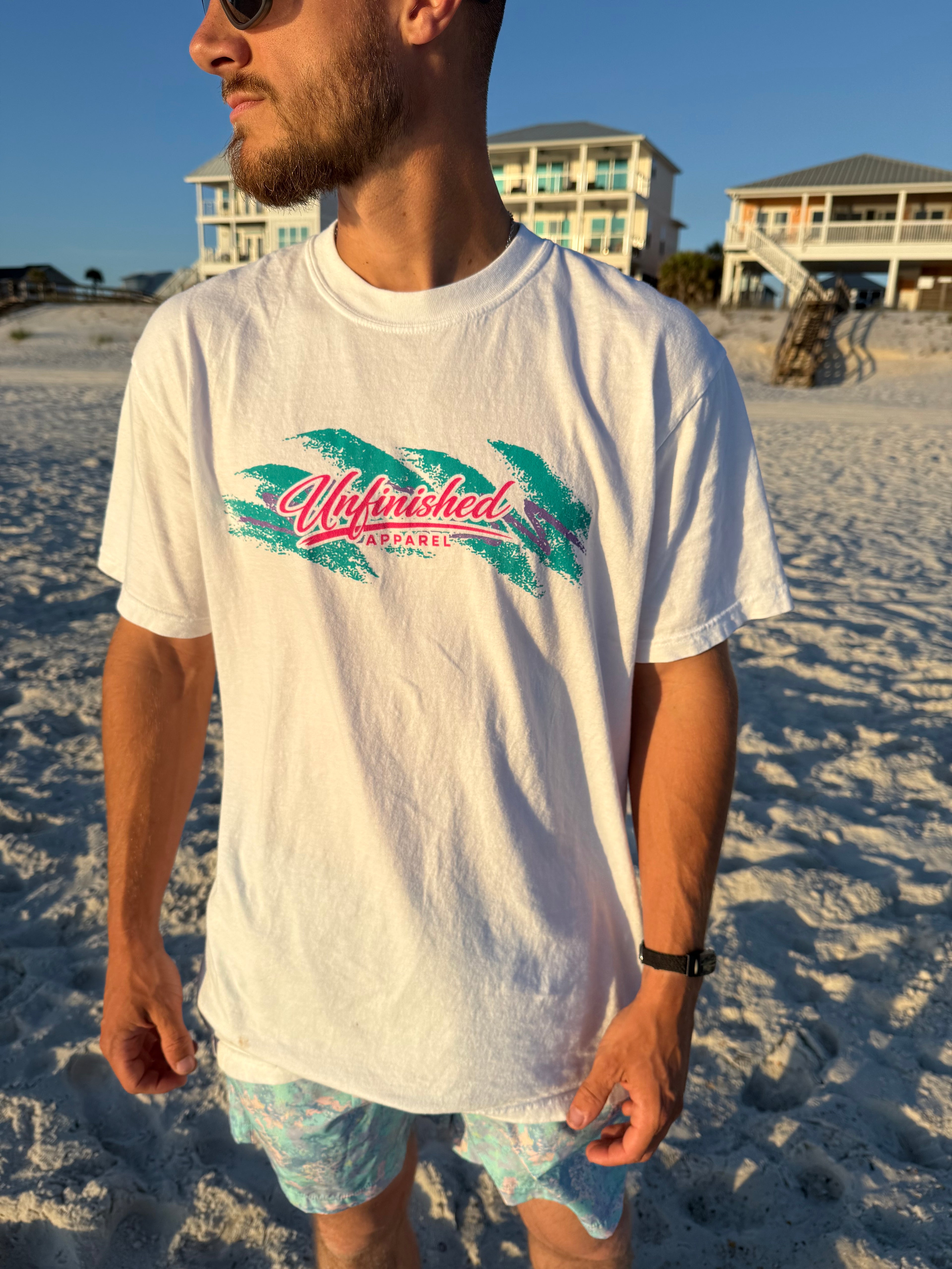 White Comfort Colors Retro Tee (Pre-order)