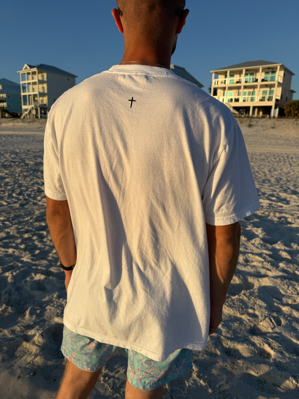 White Comfort Colors Retro Tee