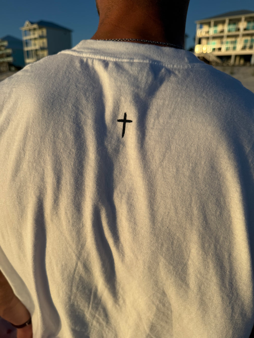 White Comfort Colors Retro Tee