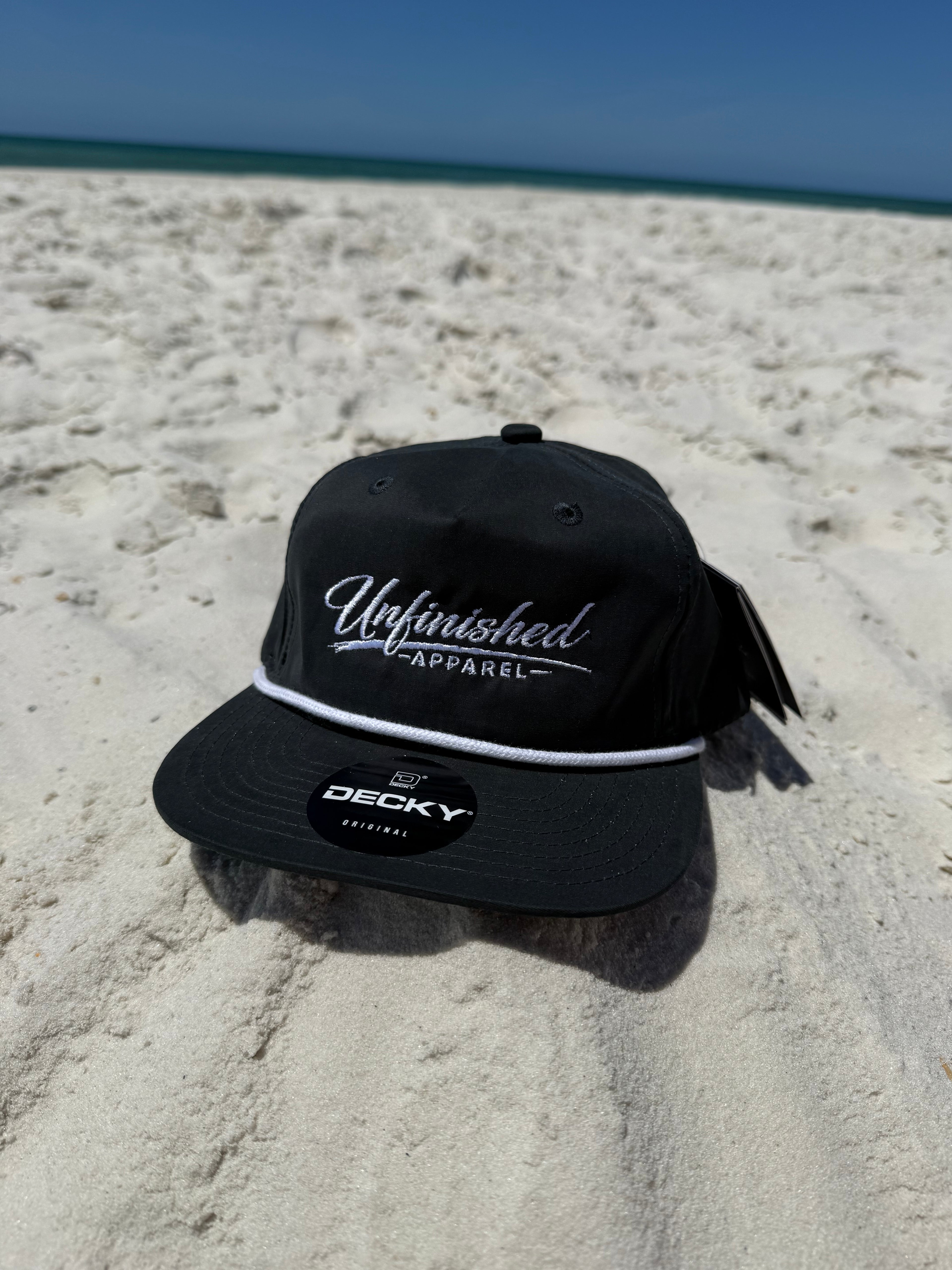 Charcoal Basic Decky 6021 Rope Hat (Pre-Order)