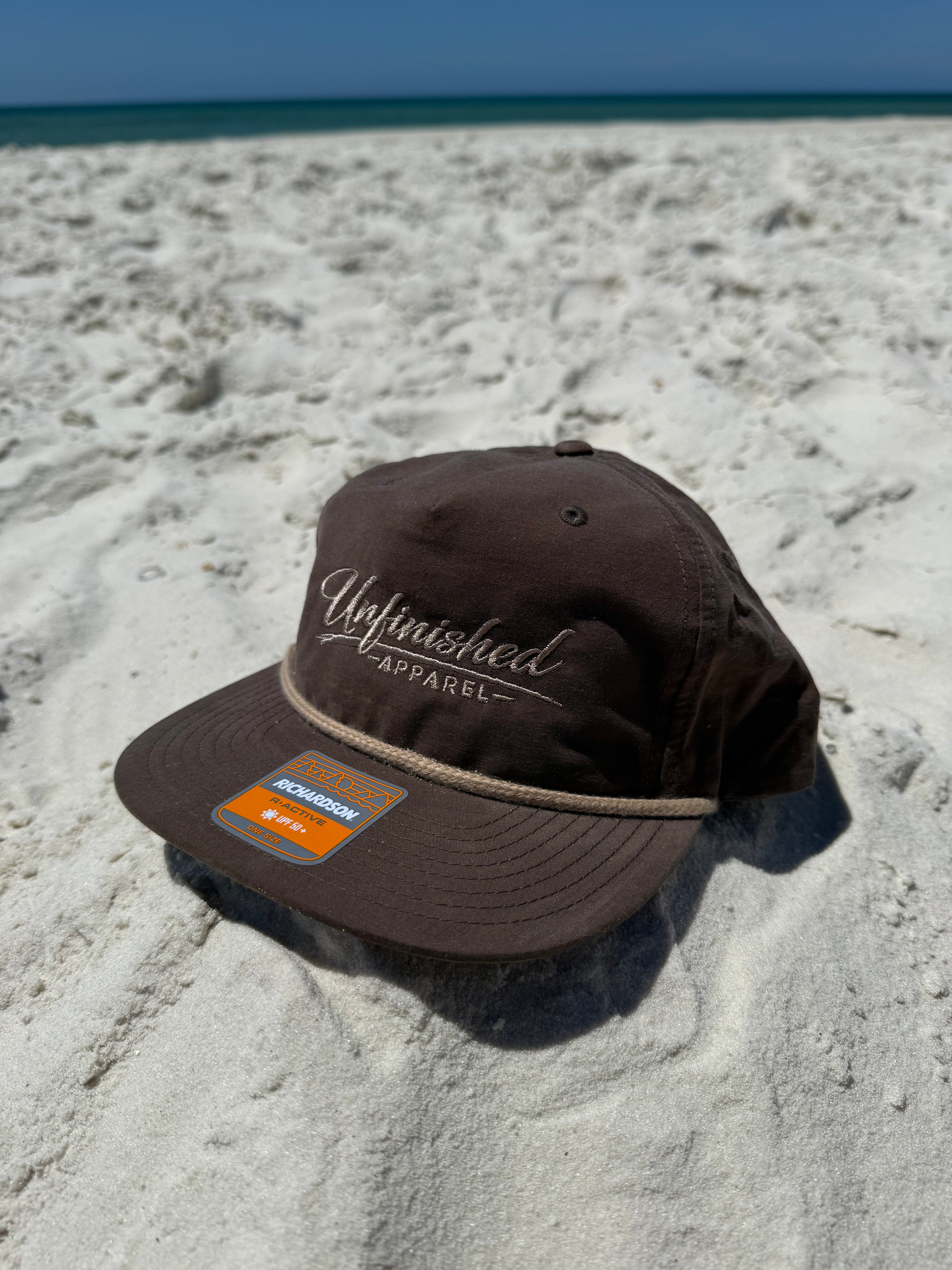 Dark Brown Richardson Outdoors Basic Rope Hat (Pre-order)