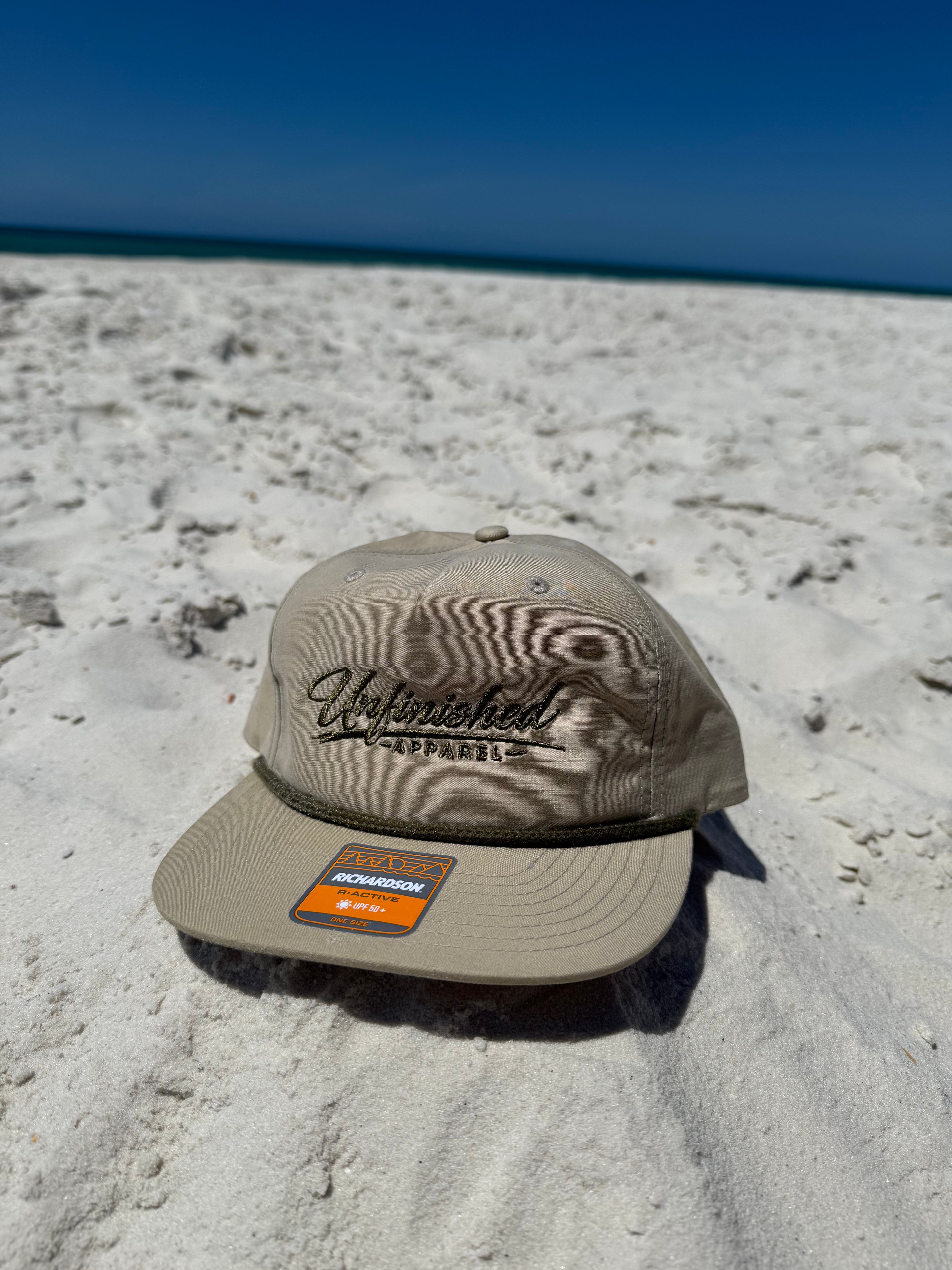 Khaki Richardson Outdoors Basic Rope Hat (Pre-order)