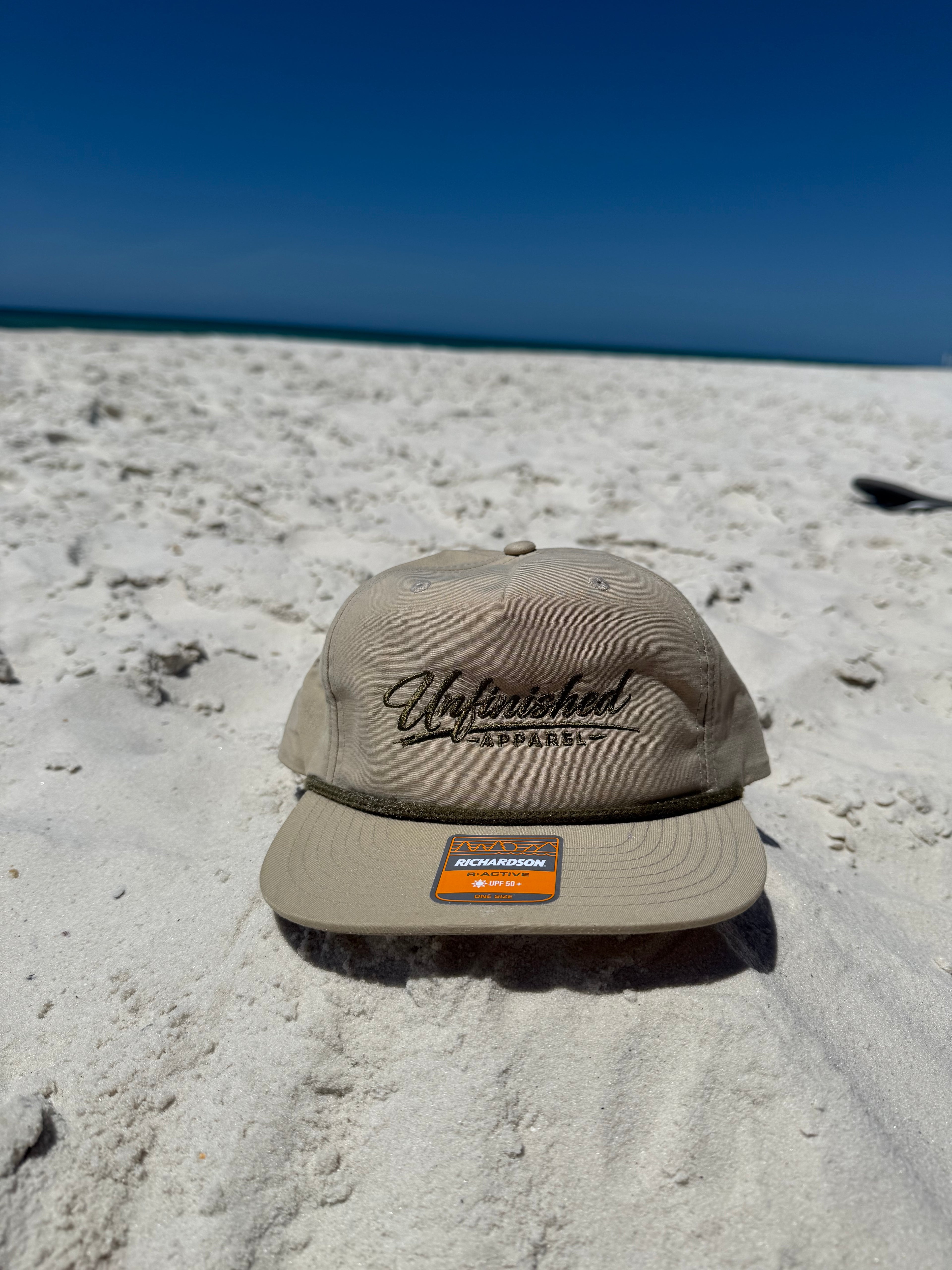 Khaki Richardson Outdoors Basic Rope Hat (Pre-order)