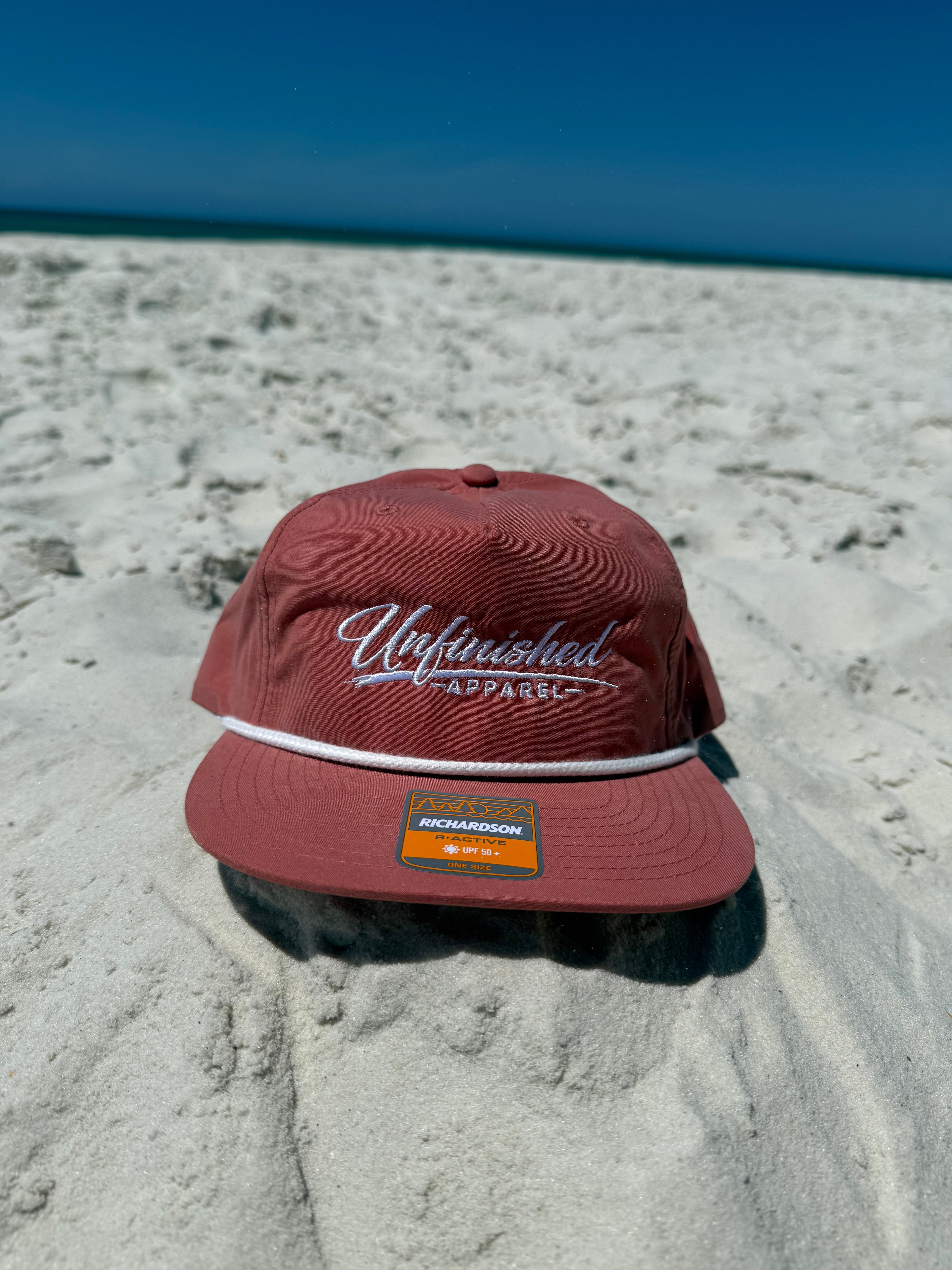 Dusty Red Richardson Outdoors Basic Rope Hat (Pre-order)